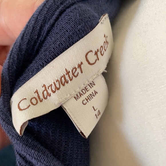 Coldwater Creek buttoned sweater with pockets L14 - Picture 4 of 4